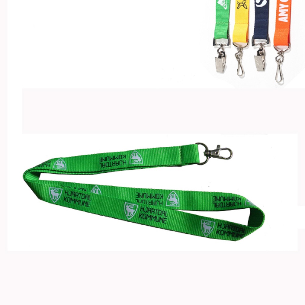 3/4" Polyester Lanyard Screen Printed