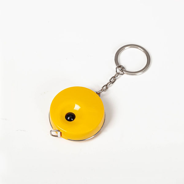 Round Tape Measure Key Chain view 3