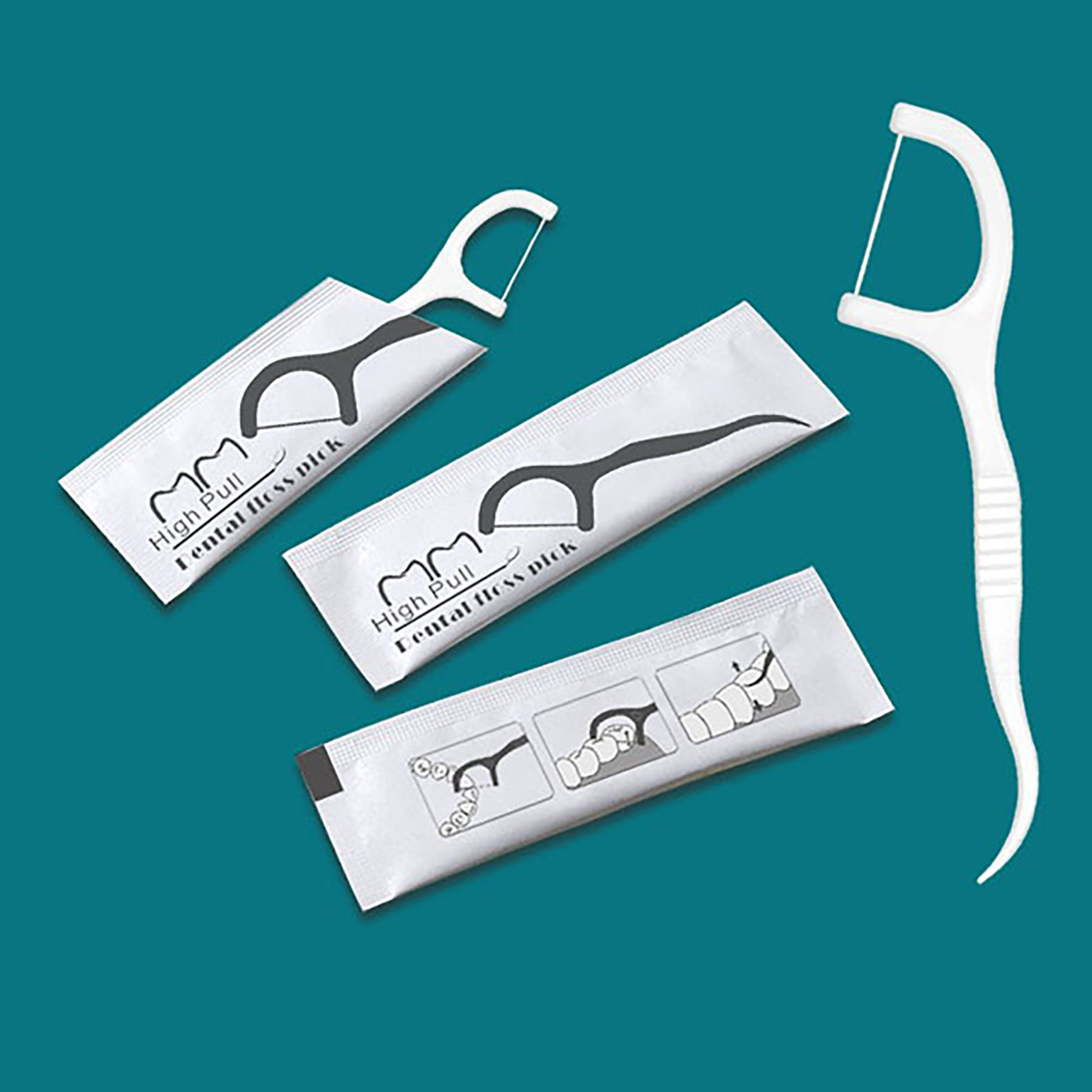 Individual Packed Dental Floss view 2