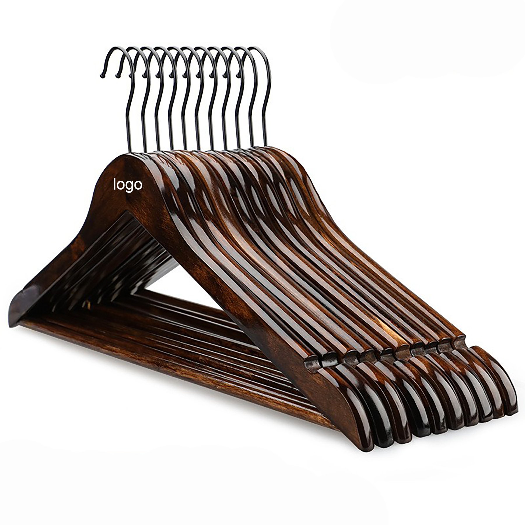 Home Multifunction Hanger Wooden Hangers view 2