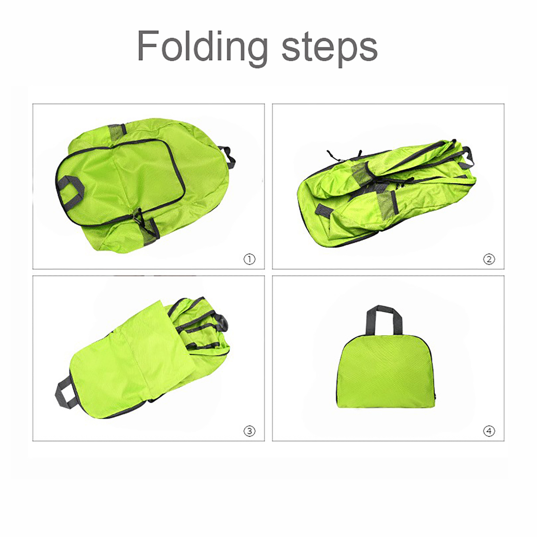 Foldable Travel Hiking Backpack view 2