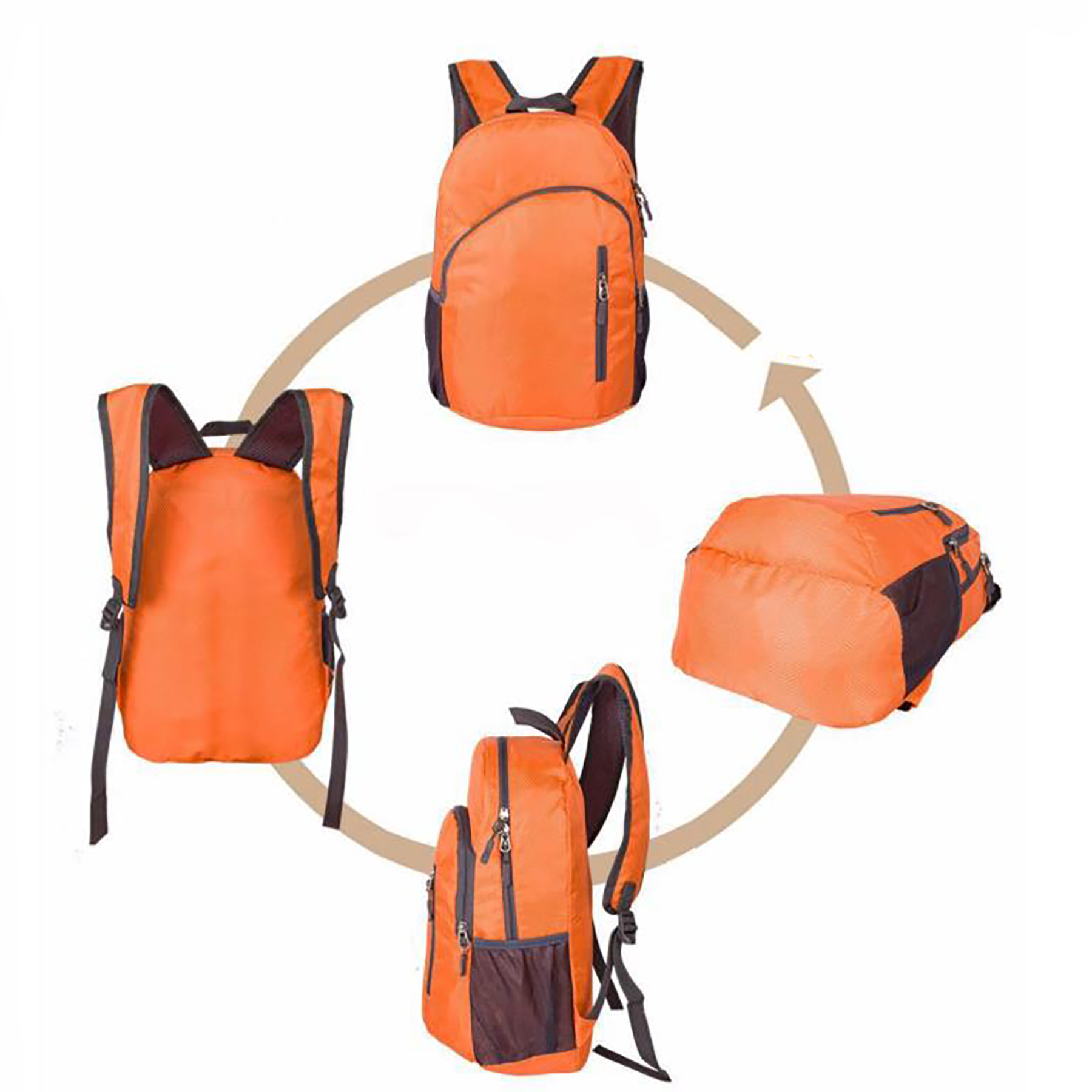 Ultra Light Foldable Bag Hiking Backpack view 2