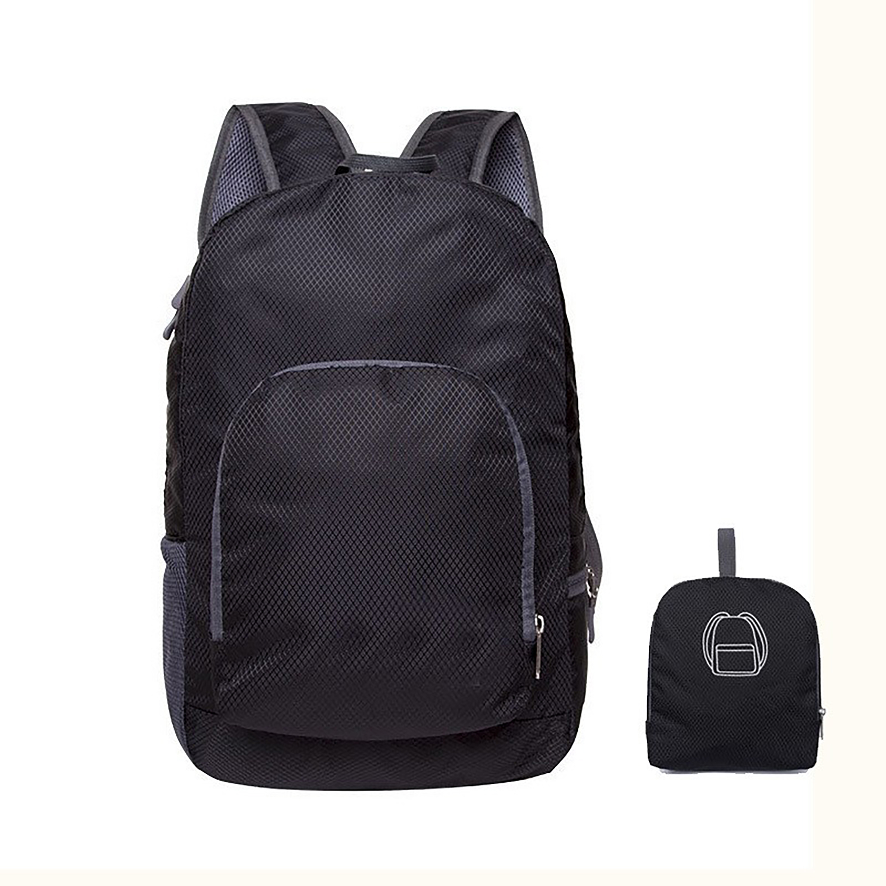 Outdoor Travel Lightweight Foldable Backpack view 2