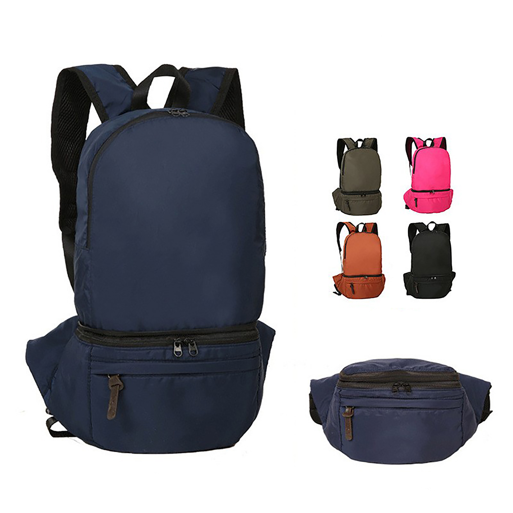 Waterproof Lightweight Foldable Travel Backpack
