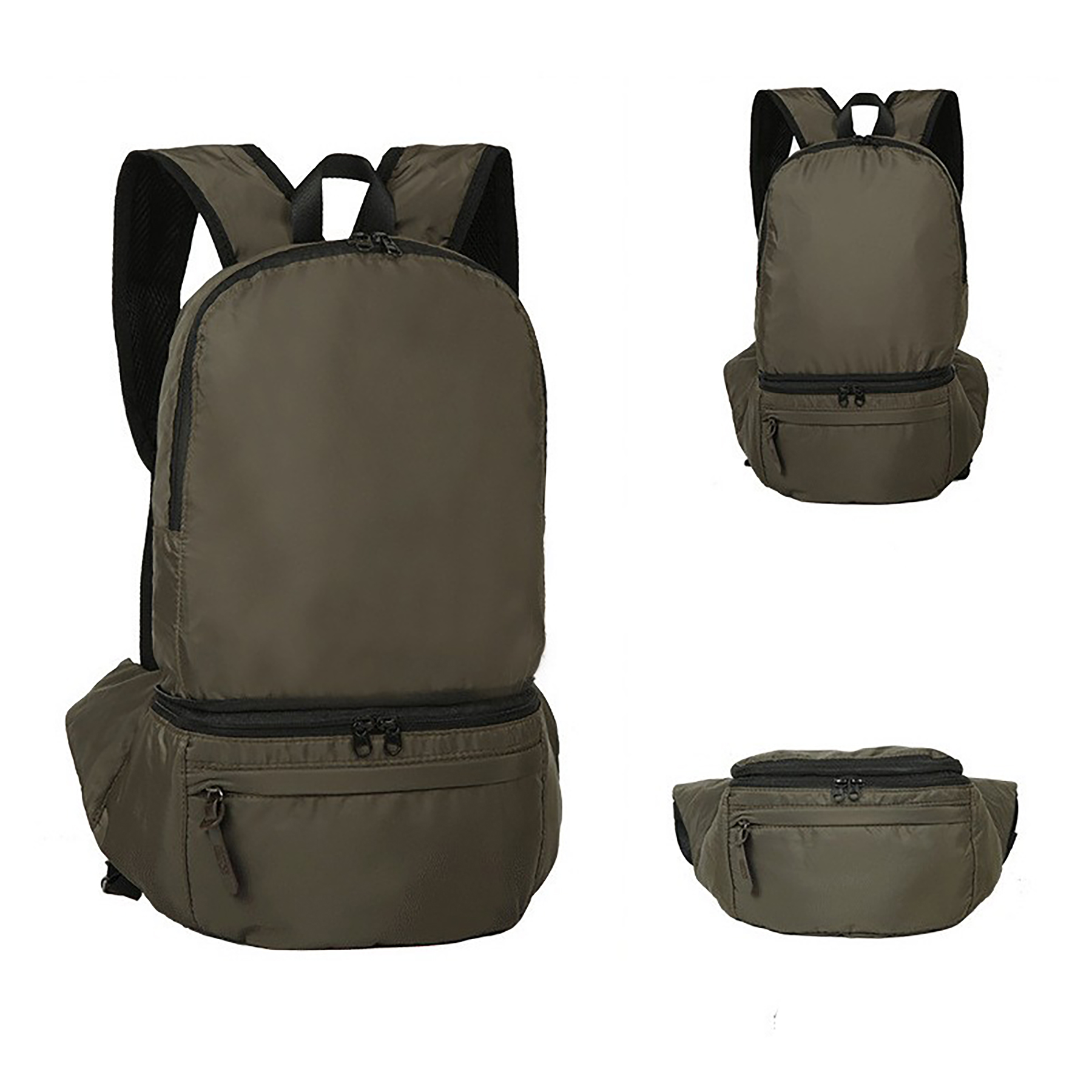 Waterproof Lightweight Foldable Travel Backpack view 2