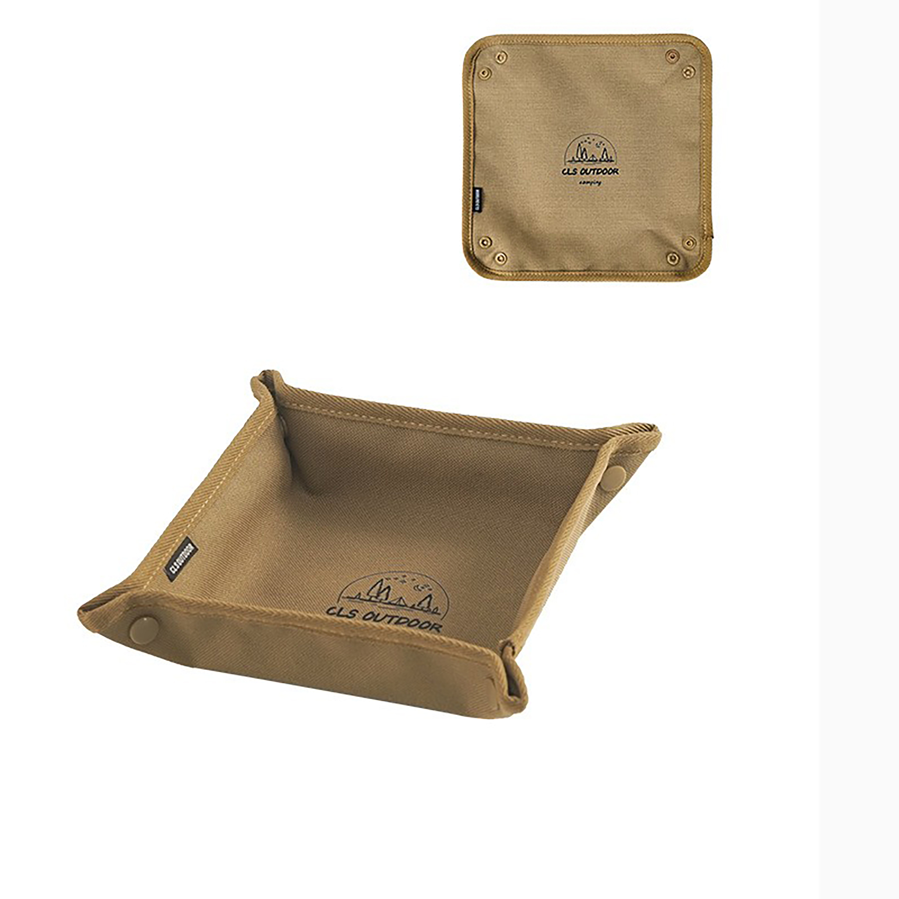 Camping storage tray view 2