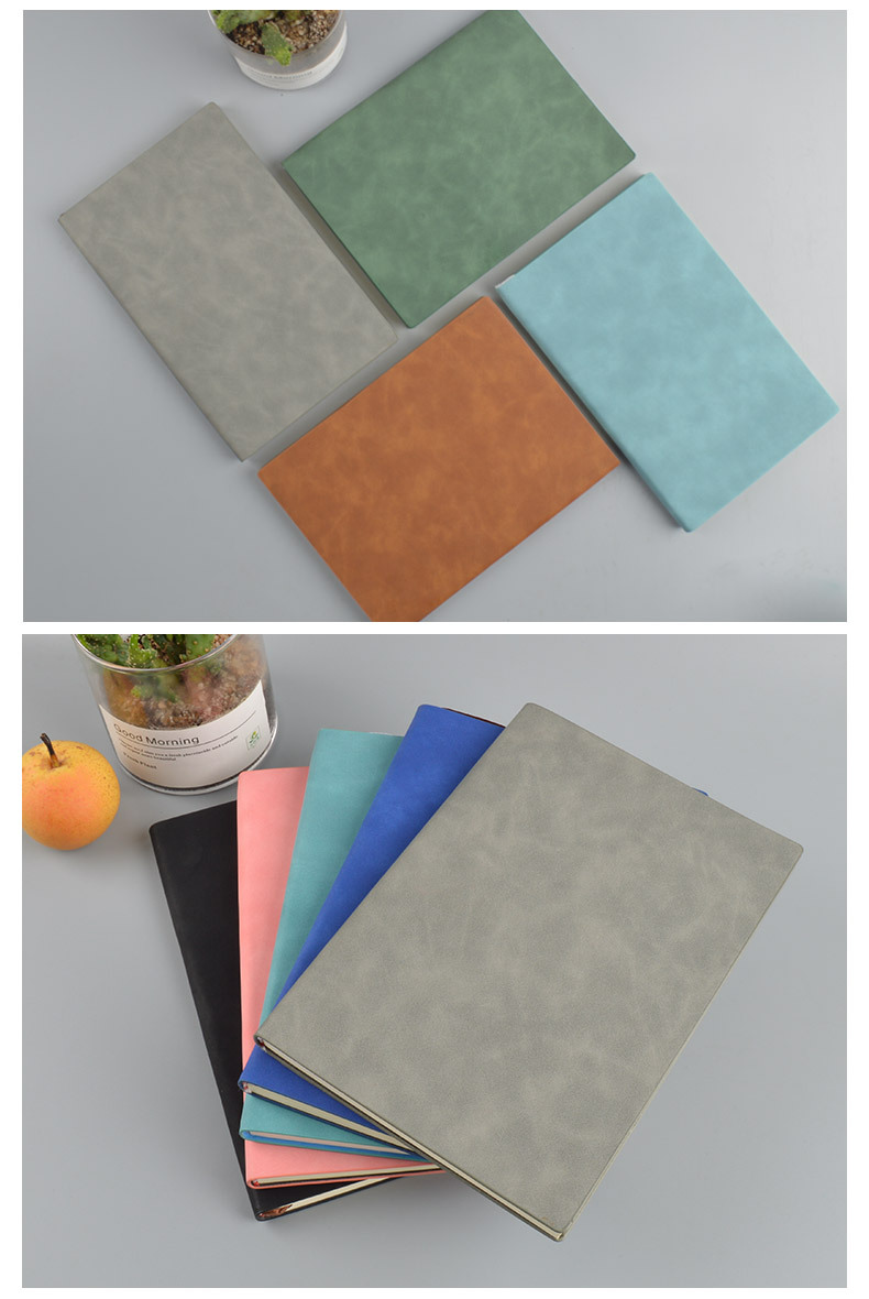 Custom A5 Leather Notebook view 2