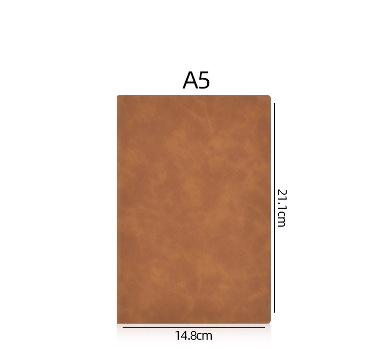 Custom A5 Leather Notebook view 3