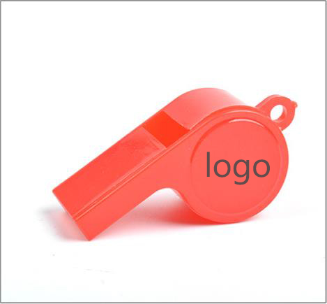 Colorful whistle with lanyard view 3