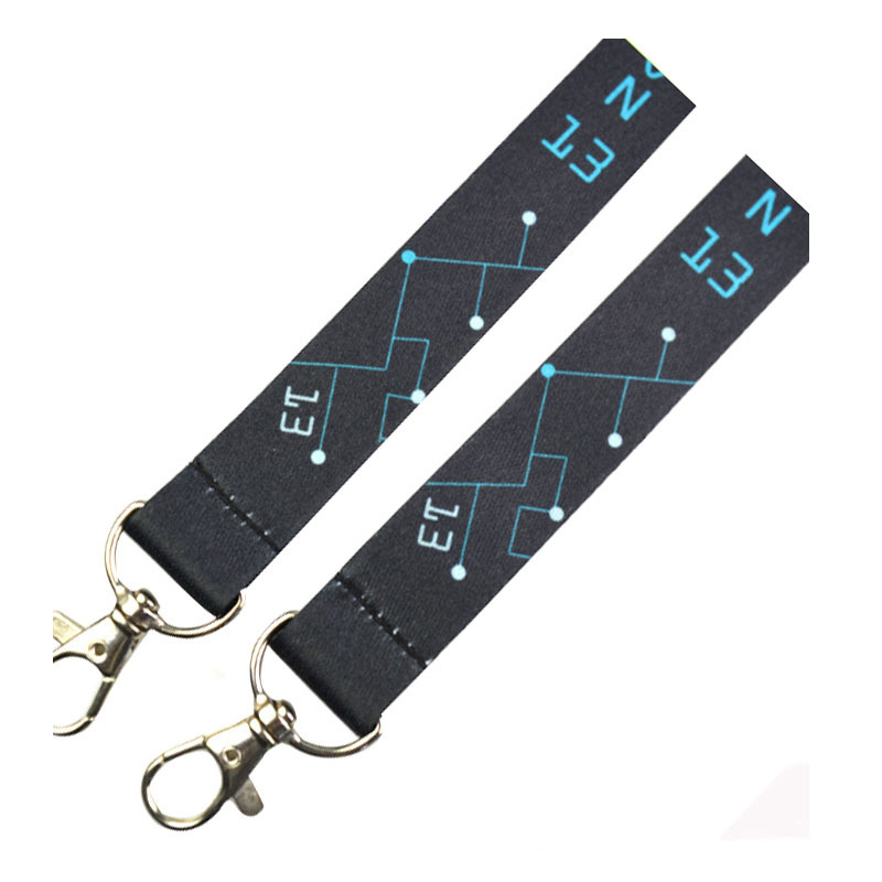 3/4" Screen Printed Polyester Lanyard view 3