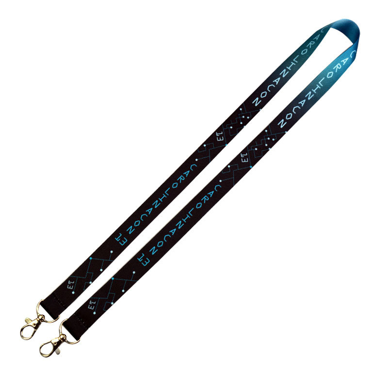 3/4" Screen Printed Polyester Lanyard view 5