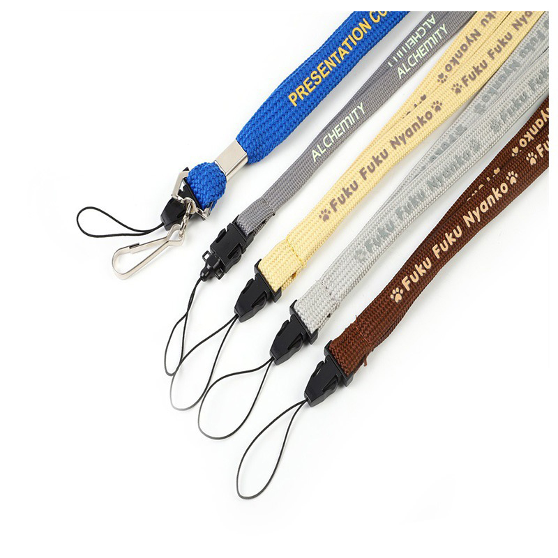 Polyester Silk Screen Lanyard view 3