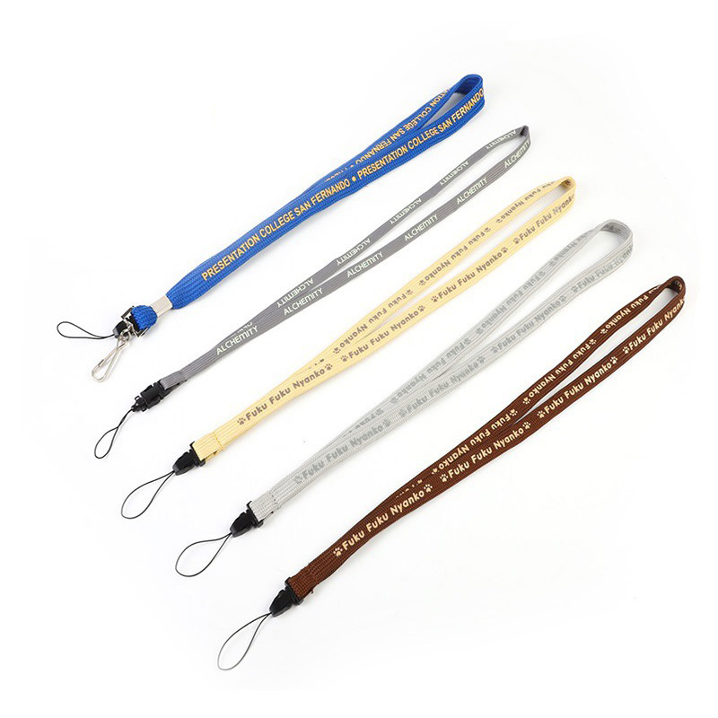 Polyester Silk Screen Lanyard view 4