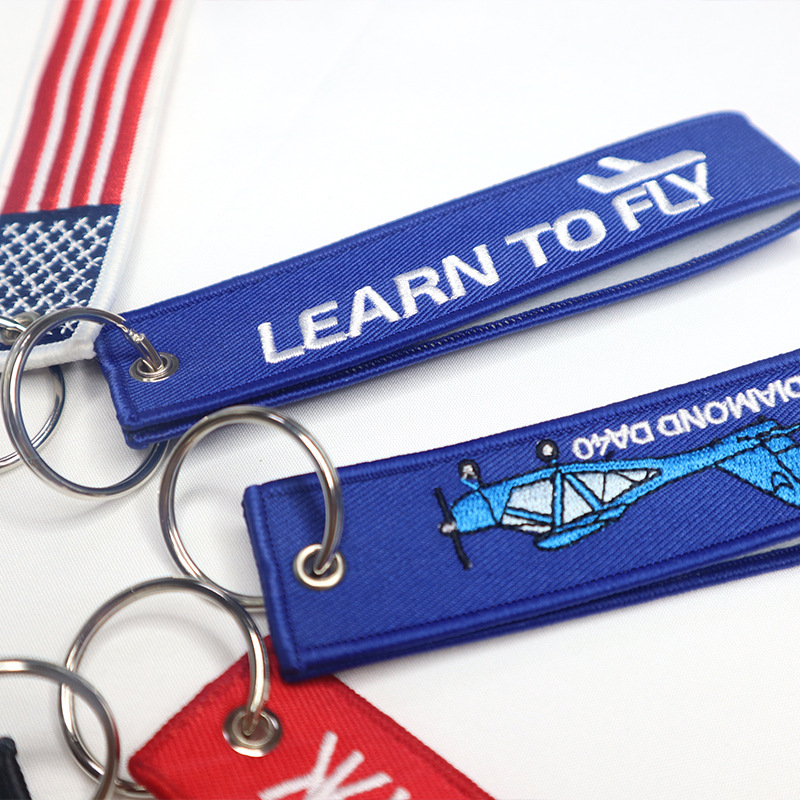 Embroidered Keychain view 3
