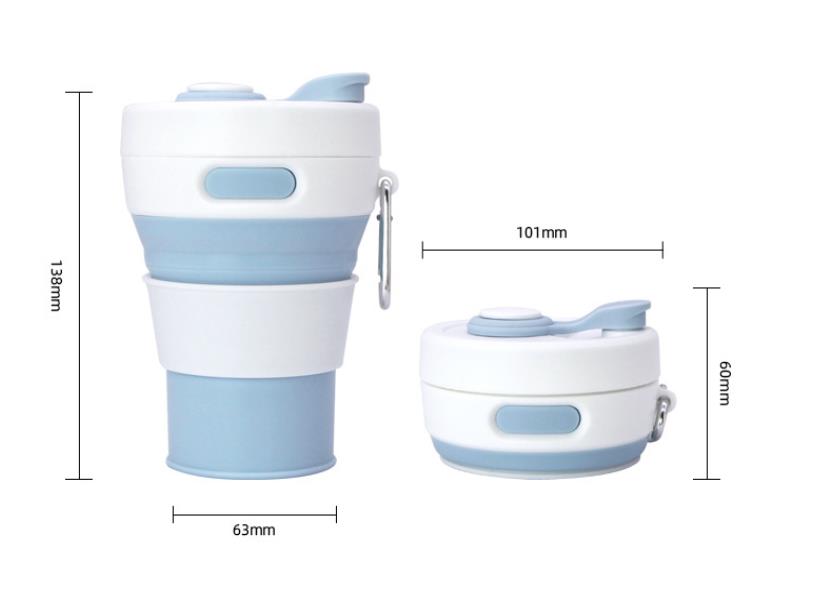 15Oz Silicone Foldable Cup view 5