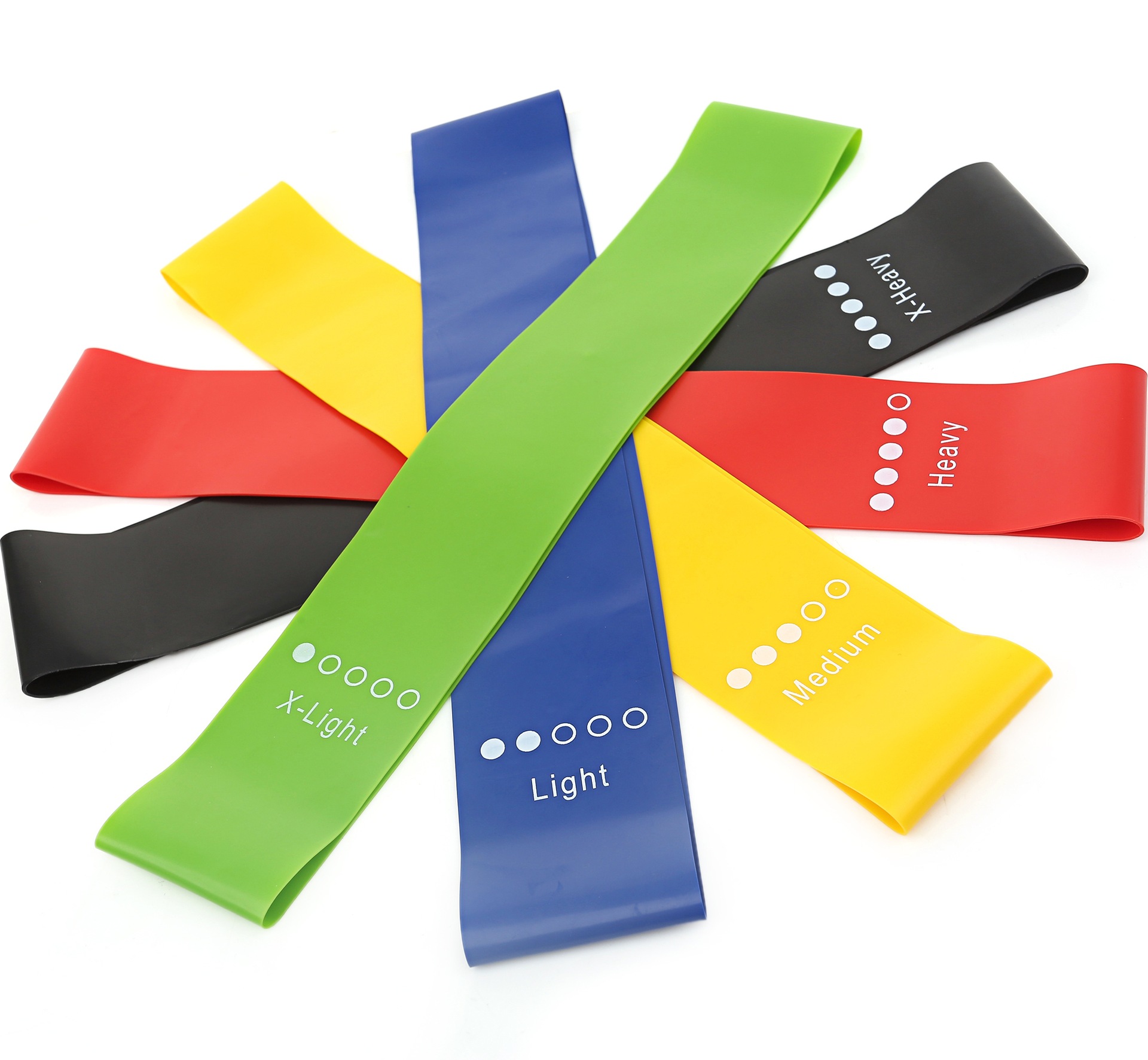 Rubber Fitness Resistance Bands