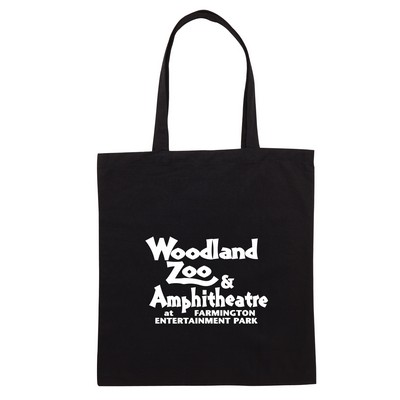 Customized Canvas Tote Bags 13.7"W x 15.7"H view 2