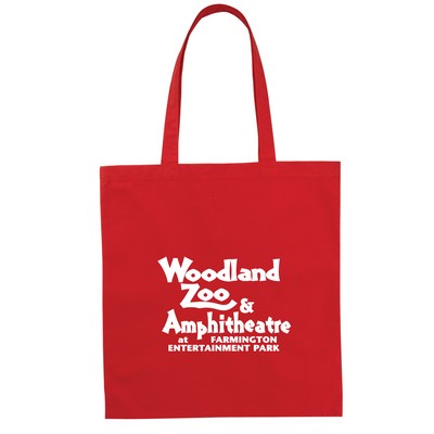 Customized Canvas Tote Bags 13.7"W x 15.7"H view 3