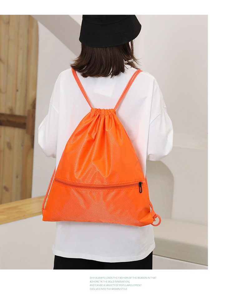 Drawstring Backpack view 8