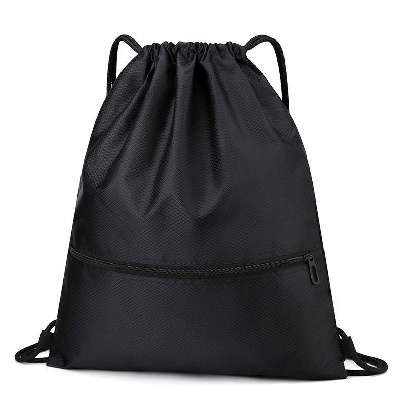 Simple Large Capacity Leisure Outdoor Drawstring Backpack view 3
