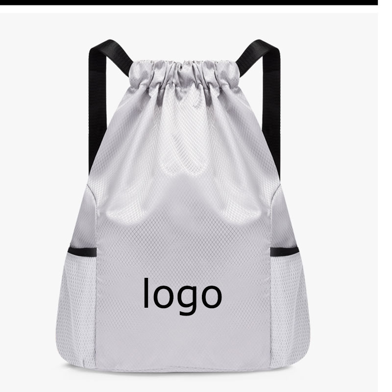 Bundle Pocket Drawstring Backpack view 2