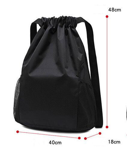 Bundle Pocket Drawstring Backpack view 3