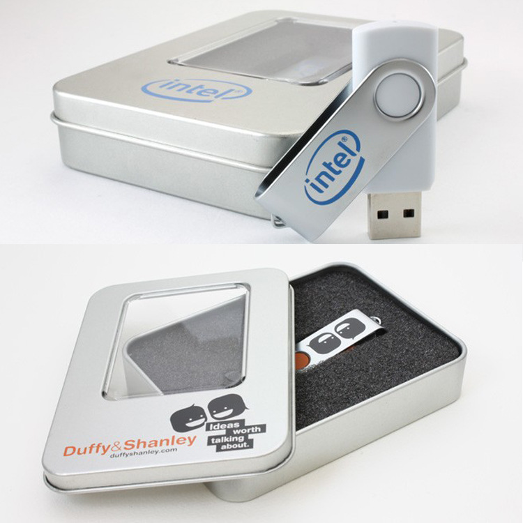 4GB Swivel USB Flash Drive view 4