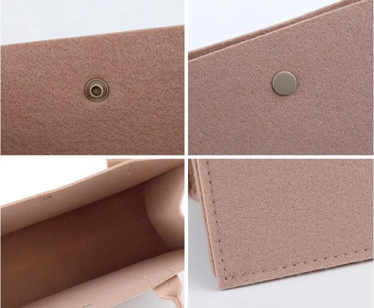 Portable Felt Tote Bag view 4