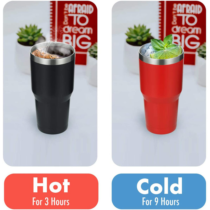 30oz Large Caliber Outdoor Portable Vehicle Water Cup view 2