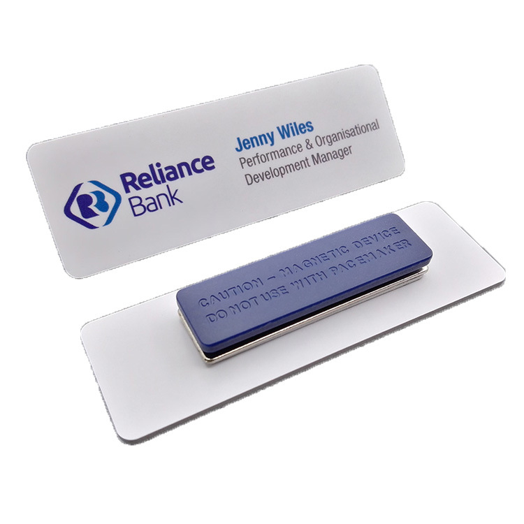 Printing Logo Pvc Magnetic Name Badge
