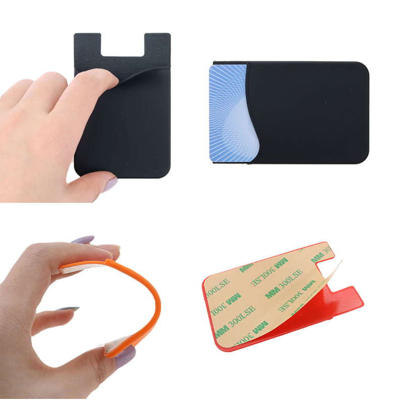 Silicone Smart Phone Wallet view 4