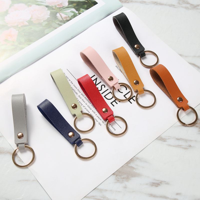Promotional Gifts Pu Leather Keychain