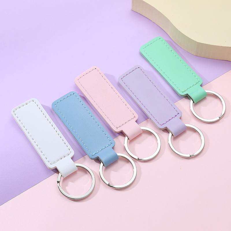 Hot Sale Pu Leather Keychain