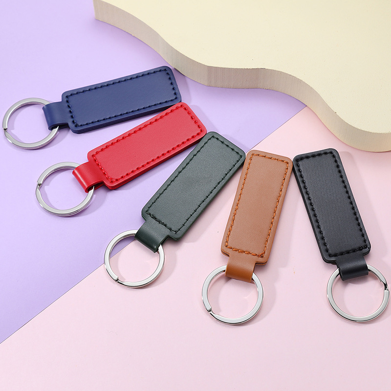 Hot Sale Pu Leather Keychain view 2