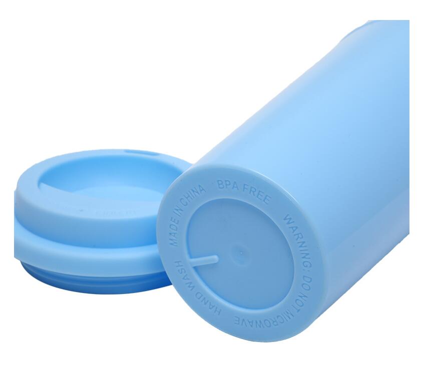 16oz Double-layer Plastic Coffee Cup view 6