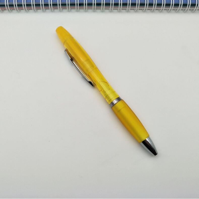 Custom Logo Frosted Double-ended Ballpoint Pen view 5