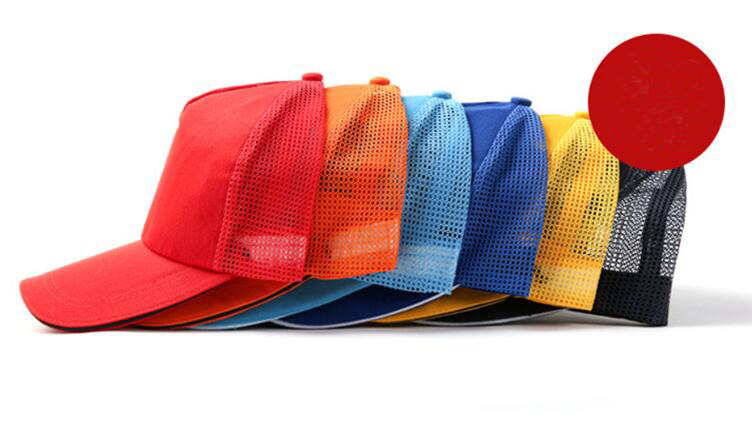 Custom Advertising Polyester Mesh Cap view 4