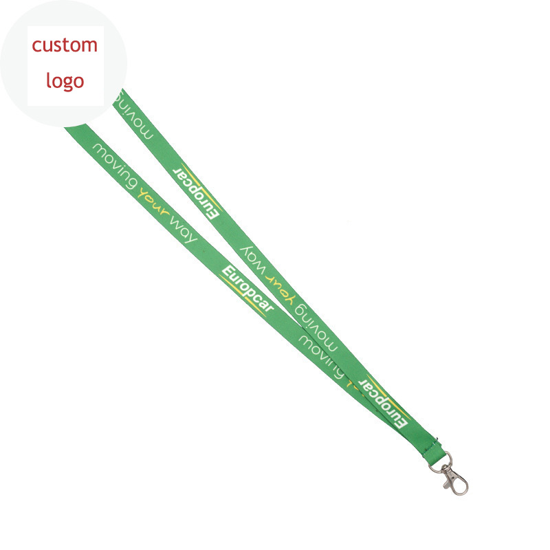 Custom Advertising Logo Polyester Lanyard view 2