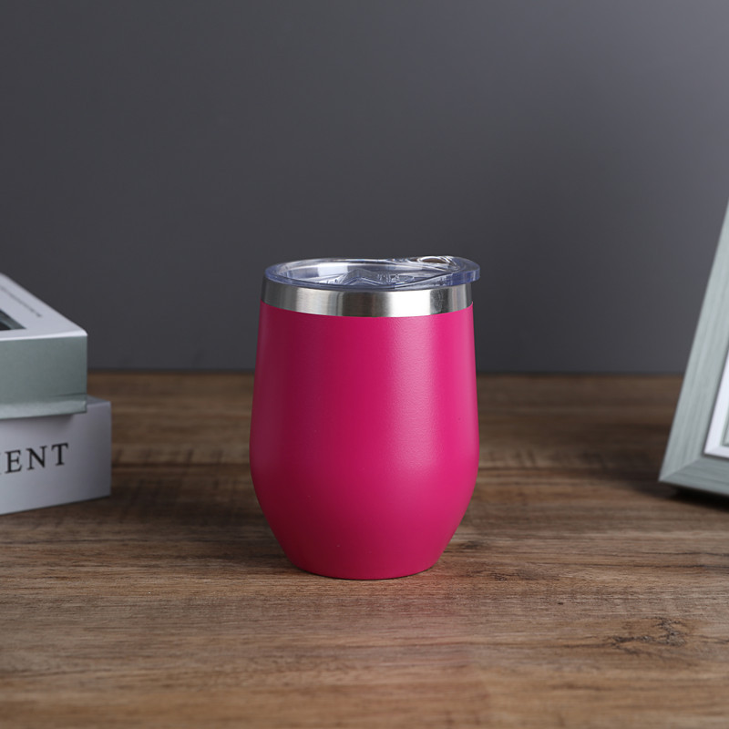 12oz Stainless Steel Double Eggshell Cup view 5