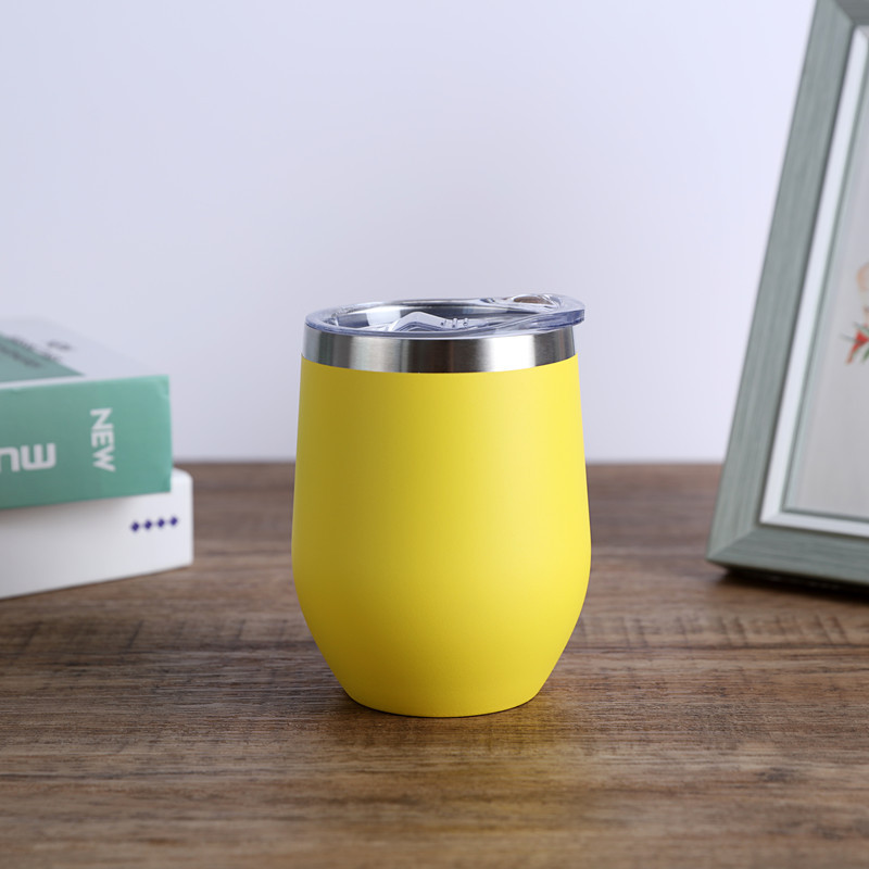 12oz Stainless Steel Double Eggshell Cup view 8