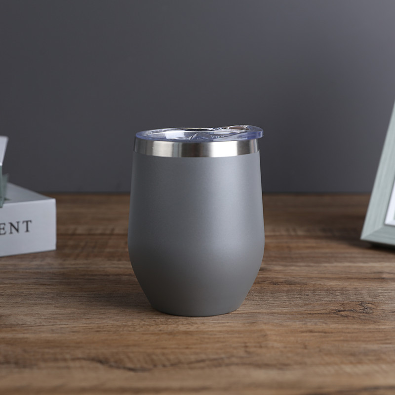 12oz Stainless Steel Double Eggshell Cup view 10