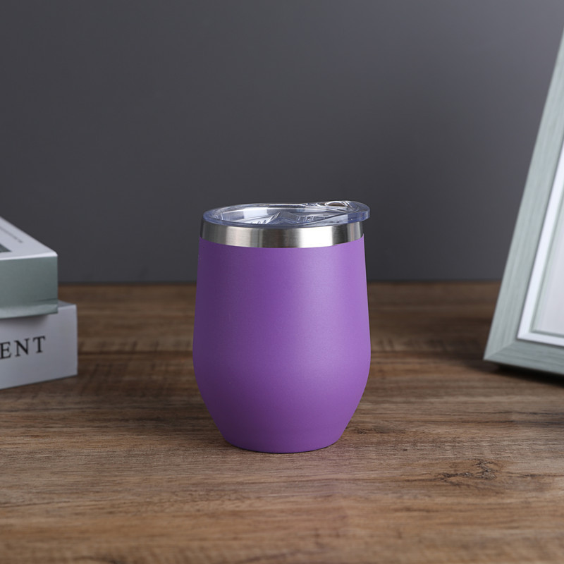 12oz Stainless Steel Double Eggshell Cup view 13