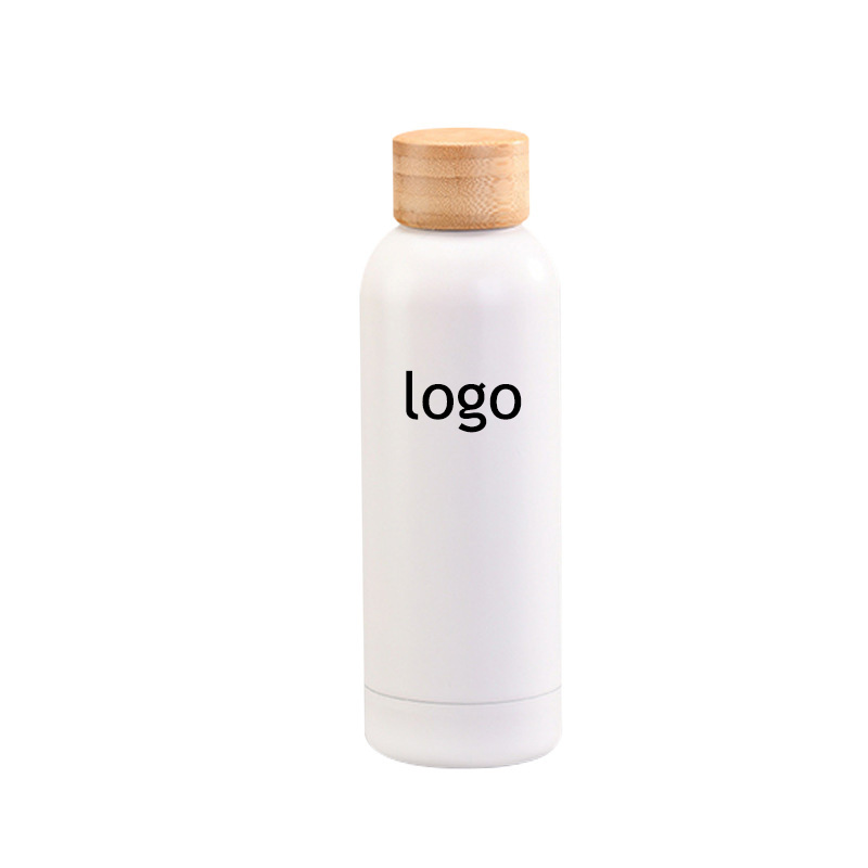 17oz Outdoor Bamboo Lid Vacuum Cup view 3