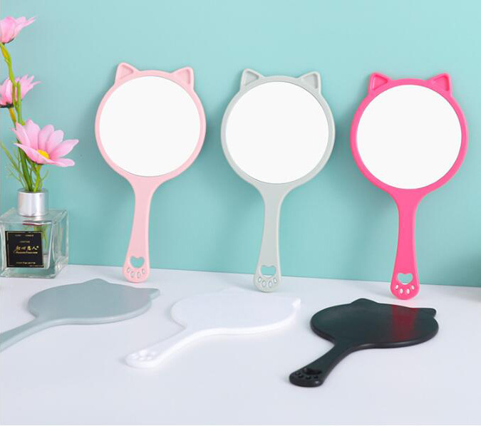 Cat Paw Handle Mirror