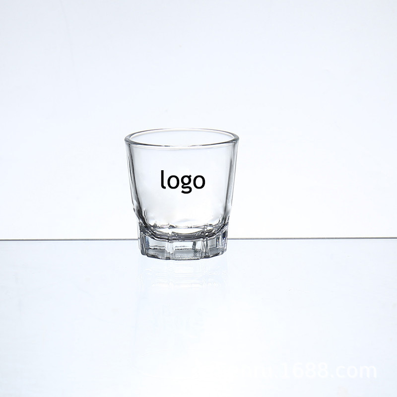 Thick-bottomed Glass Shooter Glass - 1.7 oz view 2