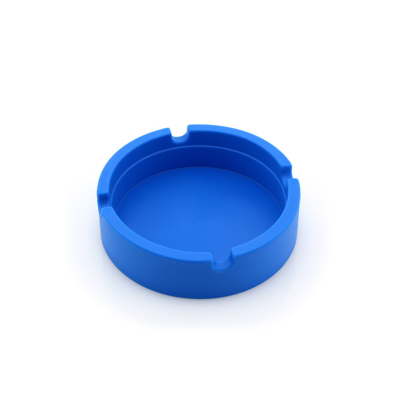Round Portable Silicone Ashtray view 3