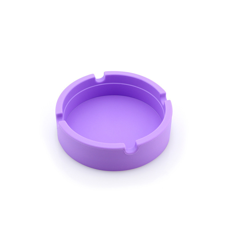 Round Portable Silicone Ashtray view 6