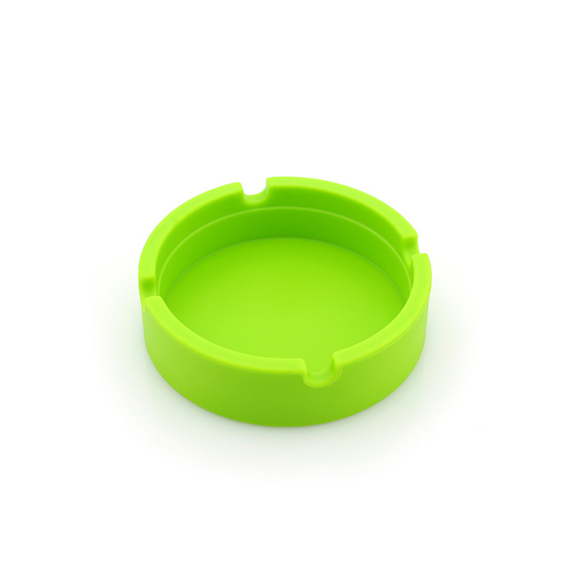 Round Portable Silicone Ashtray view 7