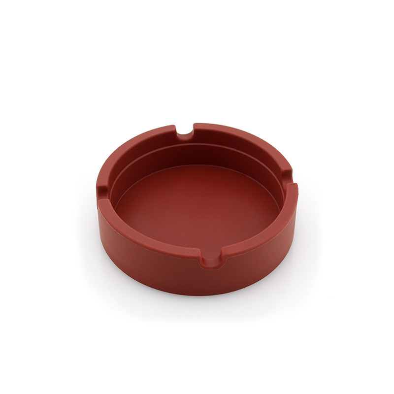 Round Portable Silicone Ashtray view 8