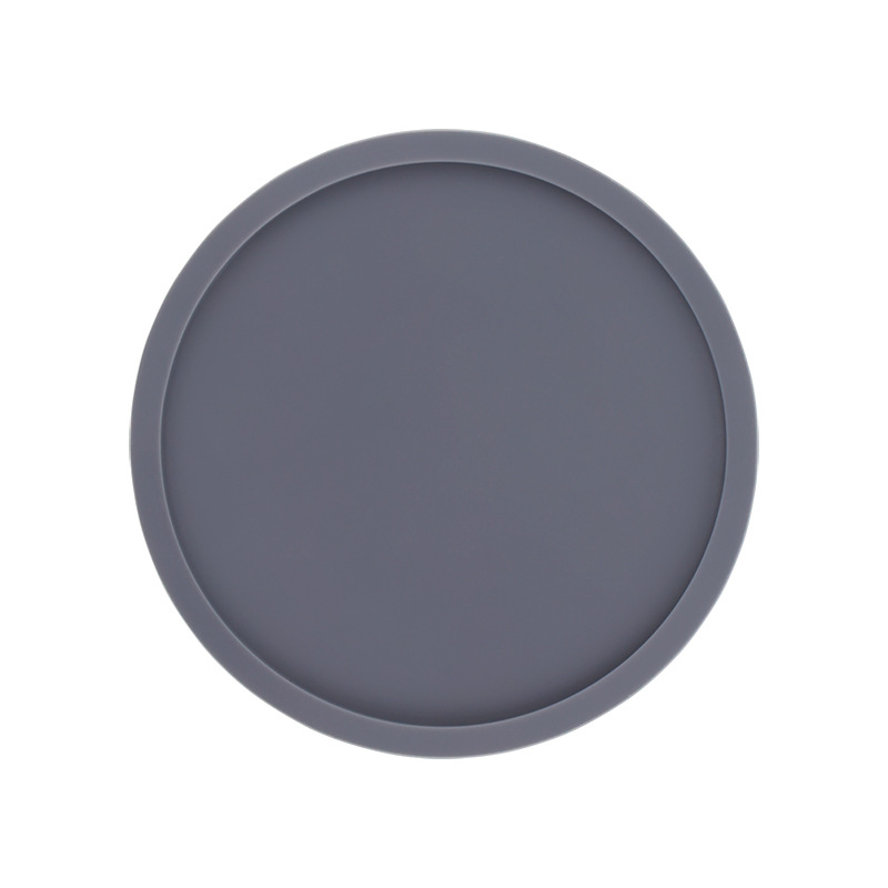 Custom Round Silicone Coaster view 4
